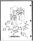Compressor parts ice maker installation parts