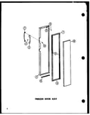 Freezer door assy