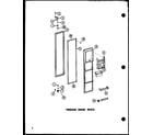 Amana SR25E-A-P74870-4WA freezer door parts diagram