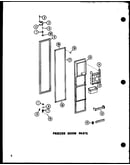 Freezer door parts