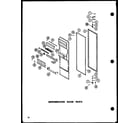 Amana SP19E-G-P74870-2WG refrigerator door parts diagram