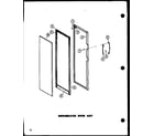 Amana SRI-22E-P74870-11W refrigerator door assy diagram