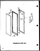 Refrigerator door assy