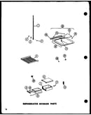 Refrigerator interior parts