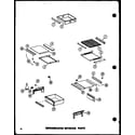 Amana SRI-22E-L-P74870-11WL refrigerator interior parts diagram