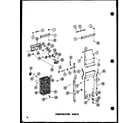 Amana SR25E-G-P74870-4WG evaporator parts diagram