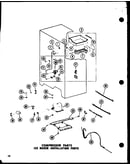 Compressor parts ice maker installation parts