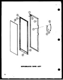Refrigerator door assy