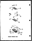 Freezer interior parts