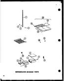 Refrigerator interior parts