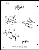Refrigerator interior parts