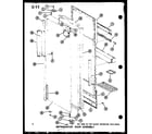 Amana SR19F-P75400-1W refrigerator door assembly (sr22f-c/p75400-2wc) (sr22f/p75400-2w) (sr22f-a/p75400-2wa) (sr22f-l/p75400-2wl) (sr22f-g/p75400-2wg) (sr25f-l/p75400-3wl) (sr25f/p75400-3w) (sr25f-g/p75400-3wg) (sr25f-c/p75400-3wc) (sr25f-a/p75400-3wa) (sr522f-g/p75400-4wg) (s diagram