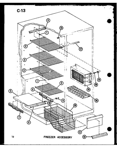 Freezer accessory