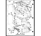 Amana SR25F-A-P75400-3WA refrigerator accessory diagram
