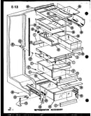 Refrigerator accessory (sl22f-c/p75400-13wc) (sl22f/p75400-13w) (sl22f-a/p75400-13wa) (sl22f-l/p75400-13wl) (sl22f-g/p75400-13wg) (sli22f-l/p75400-12wl) (sli22f-c/p75400-12wc) (sli22f-g/p75400-12wg) (sli22f/p75400-12w) (sli22f-a/p75400-12wa) (sli22f-c/p75