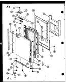 Upper freezer door