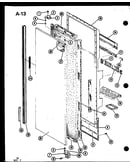 Refrigerator door assembly (i)