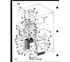 Amana SDI22F-1-L-P75400-7WL freezer functional diagram