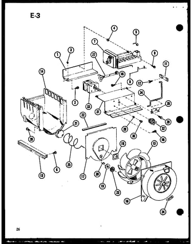 Icemaker/motor, drive