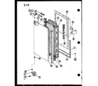 Amana SLDI25F-P76421-1W lower freezer door pan diagram