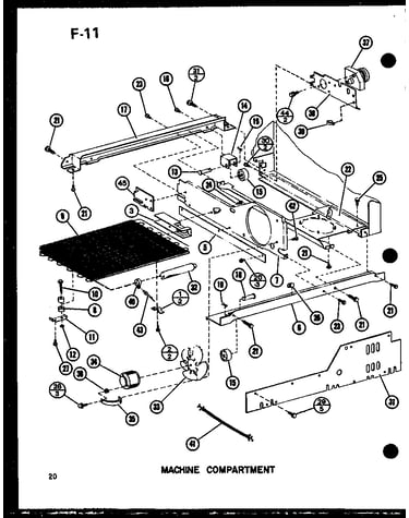 Machine compartment