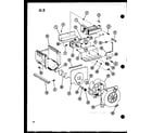 Amana SLDI25F-C-P76421-1WC icemaker/motor, drive diagram