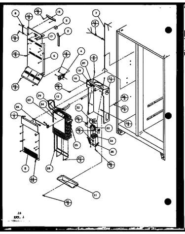 Evaporator and air handling