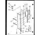 Amana SC22J-P1104030W freezer door (sc19j/p7804507w) diagram
