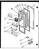 Refrigerator door (sc19j/p7804507w)