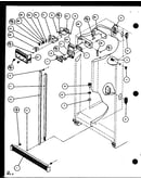 Refrigerator/freezer door control and cabinet parts (sc19j/p7804507w)