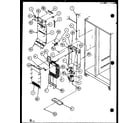 Amana SC22J-P1104030W evaporator and handling (sc19j/p7804507w) diagram