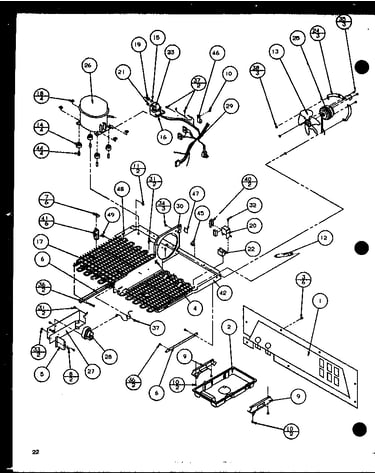 Machine compartment (sc19j/p7804507w)