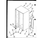 Amana IC4-P7808101W rollers and back unit (sc19j/p7804507w) diagram