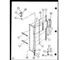 Amana SC22J-P1104030W freezer door (sc22j/p7870120w) (sc22j/p1104030w) diagram