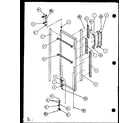 Amana IC4-P7808101W refrigerator door (sc22j/p7870120w) (sc22j/p1104030w) diagram