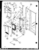 Freezer evaporator and air handling (sx22j/p7870118w) (sx22j/p1104029w) (sx25j/p7870105w) (sx25j/p1104025w)