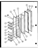 Freezer door (sxi20j/p7870122w)