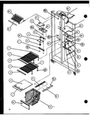 Freezer shelving and refrigerator light (sxi20j/p7870122w)