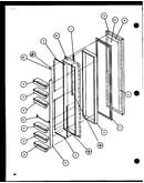 Freezer door (sbi20j/p7870125w)