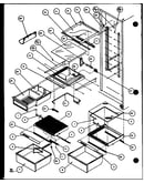 Freezer for shelving and drawers (sbi20j/p7870125w)
