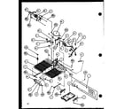 Amana SXI20J-P7870122W machine compartment (sbi20j/p7870125w) diagram