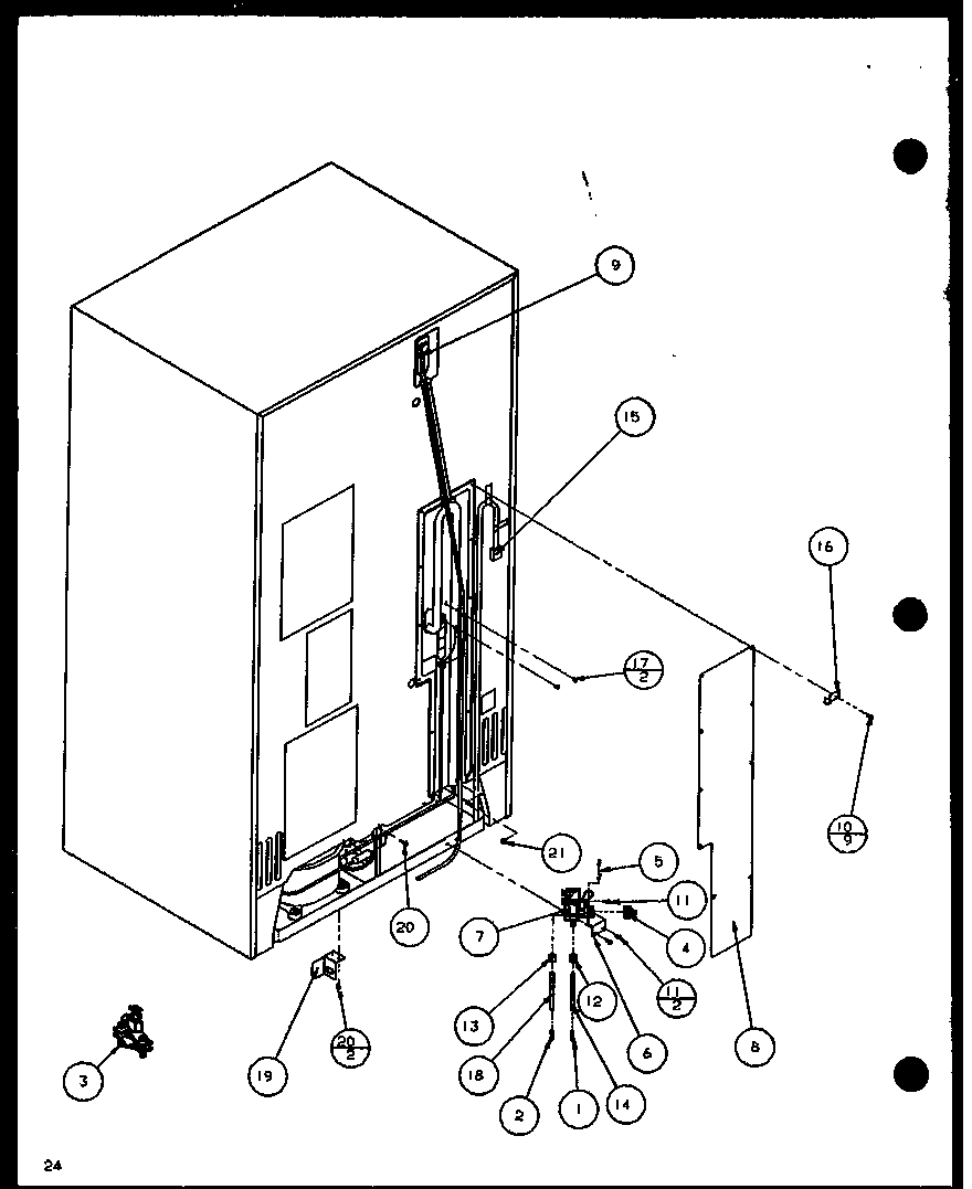 Cabinet back