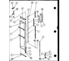 Amana SBI20K-P1117802W freezer door (szi20k/p1117801w) diagram