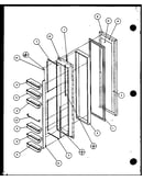 Freezer door (szi20k/p1117801w)