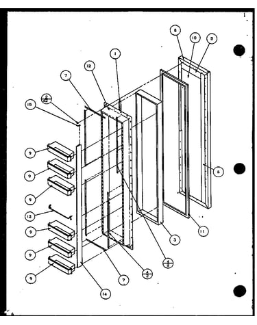 Freezer door (szi20k/p1117801w)