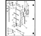 Amana SBI20K-P1117802W refrigerator door (szi20k/p1117801w) diagram
