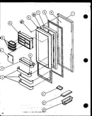 Refrigerator door (szi20k/p1117801w)