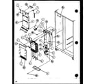 Amana SBI20K-P1117802W evaporator and air handling (szi20k/p1117801w) diagram