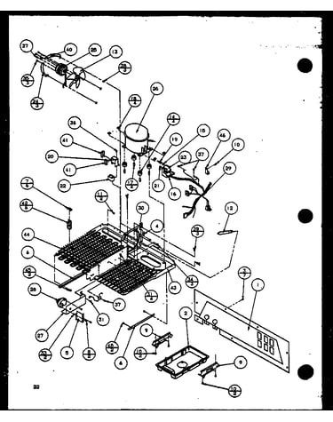 Machine compartment (szi20k/p1117801w)