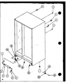 Rollers and cabinet back (szi20k/p1117801w)